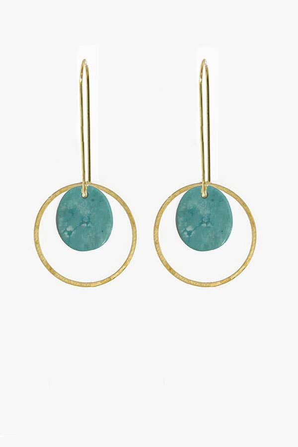 Blue Dot Hoops