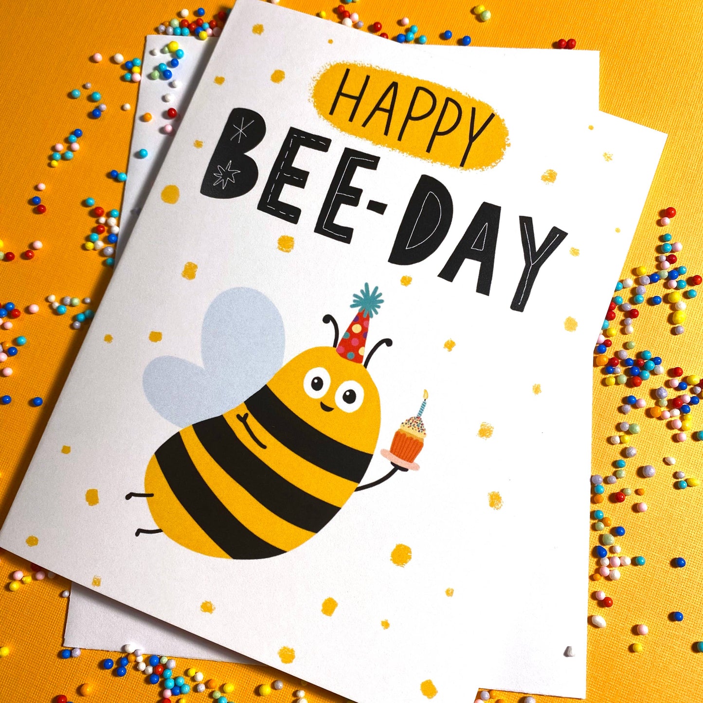 Happy BEE-day Birthday Card - The Localist
