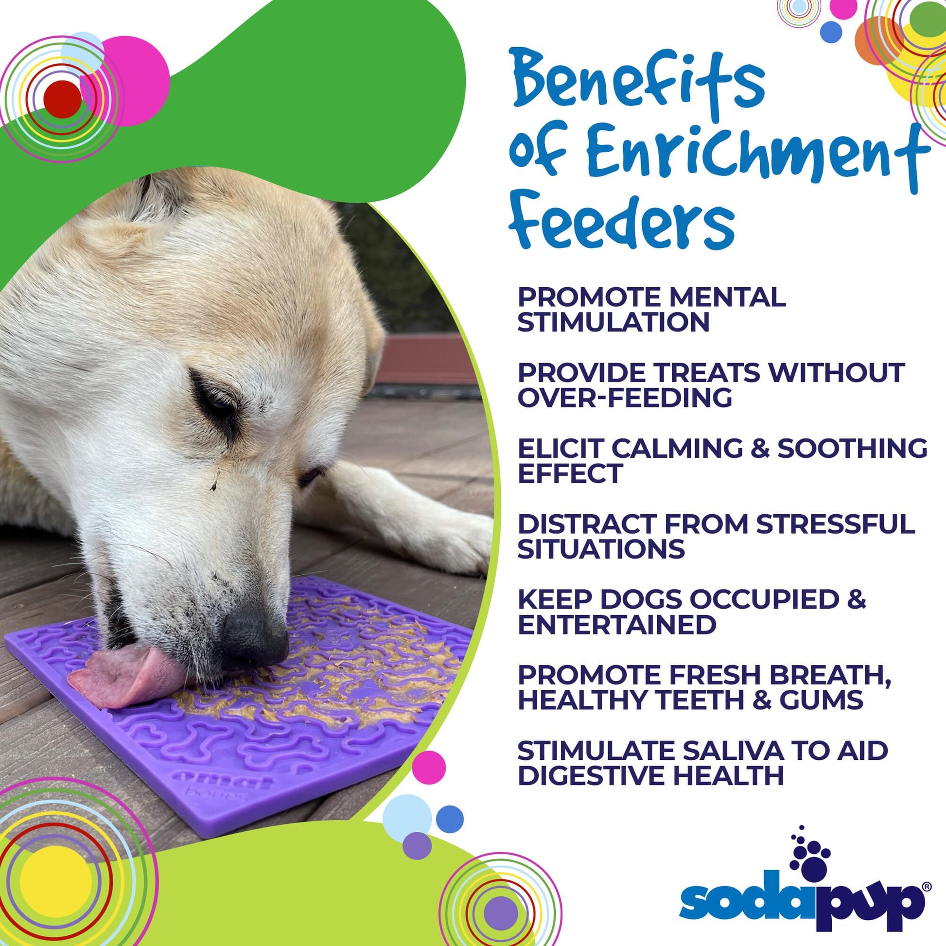 Bones Design Emat Enrichment Licking Mat - The Localist