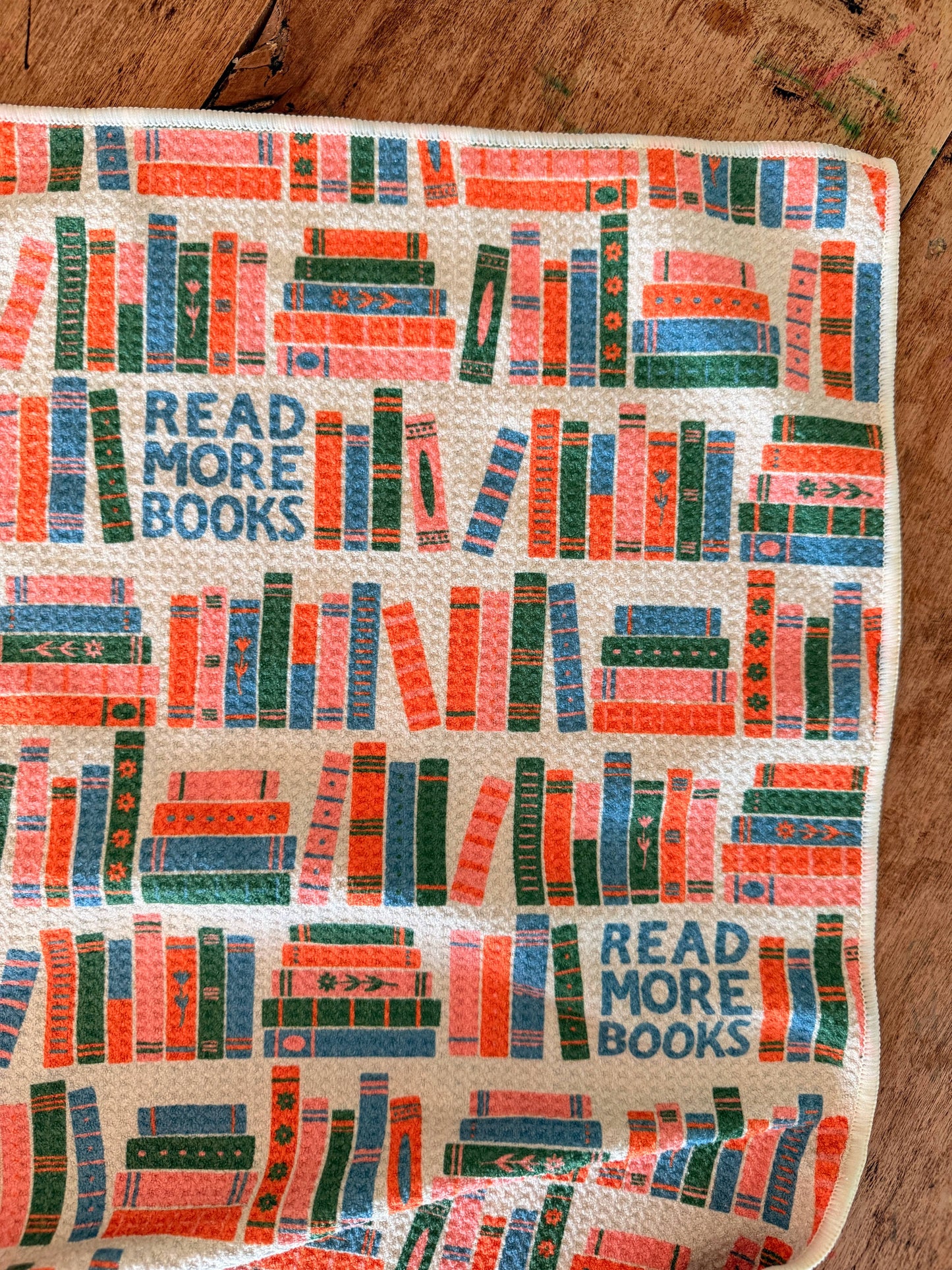 Kitchen Tea Towel Quick Dry-Read More Books