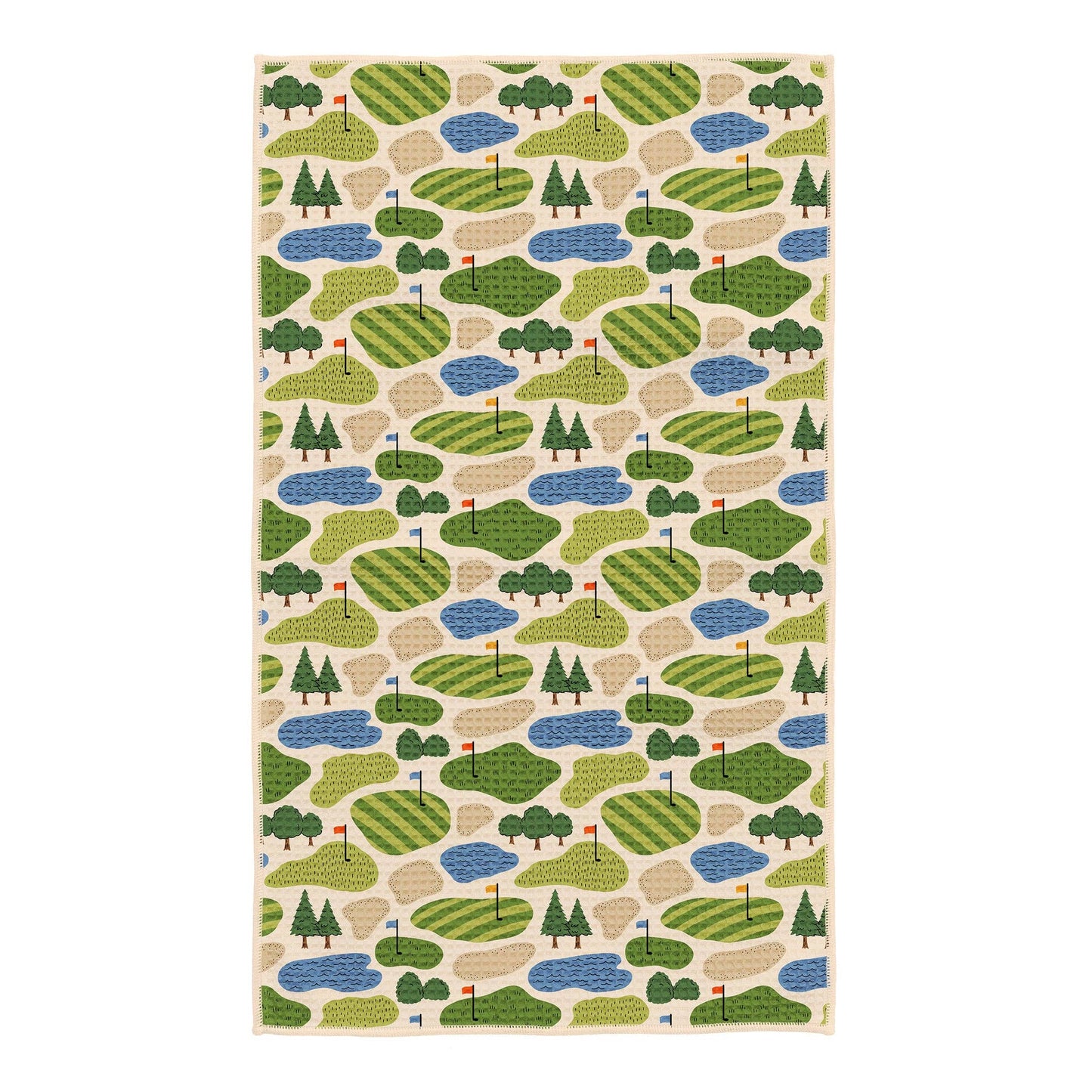 Kitchen Tea Towel Quick Dry-Golf Dreams