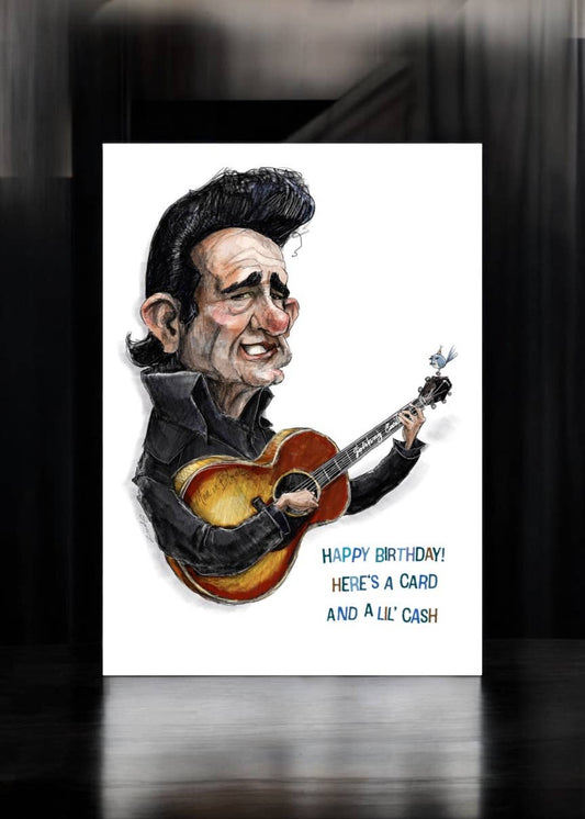 "Cash & Card" Birthday Card
