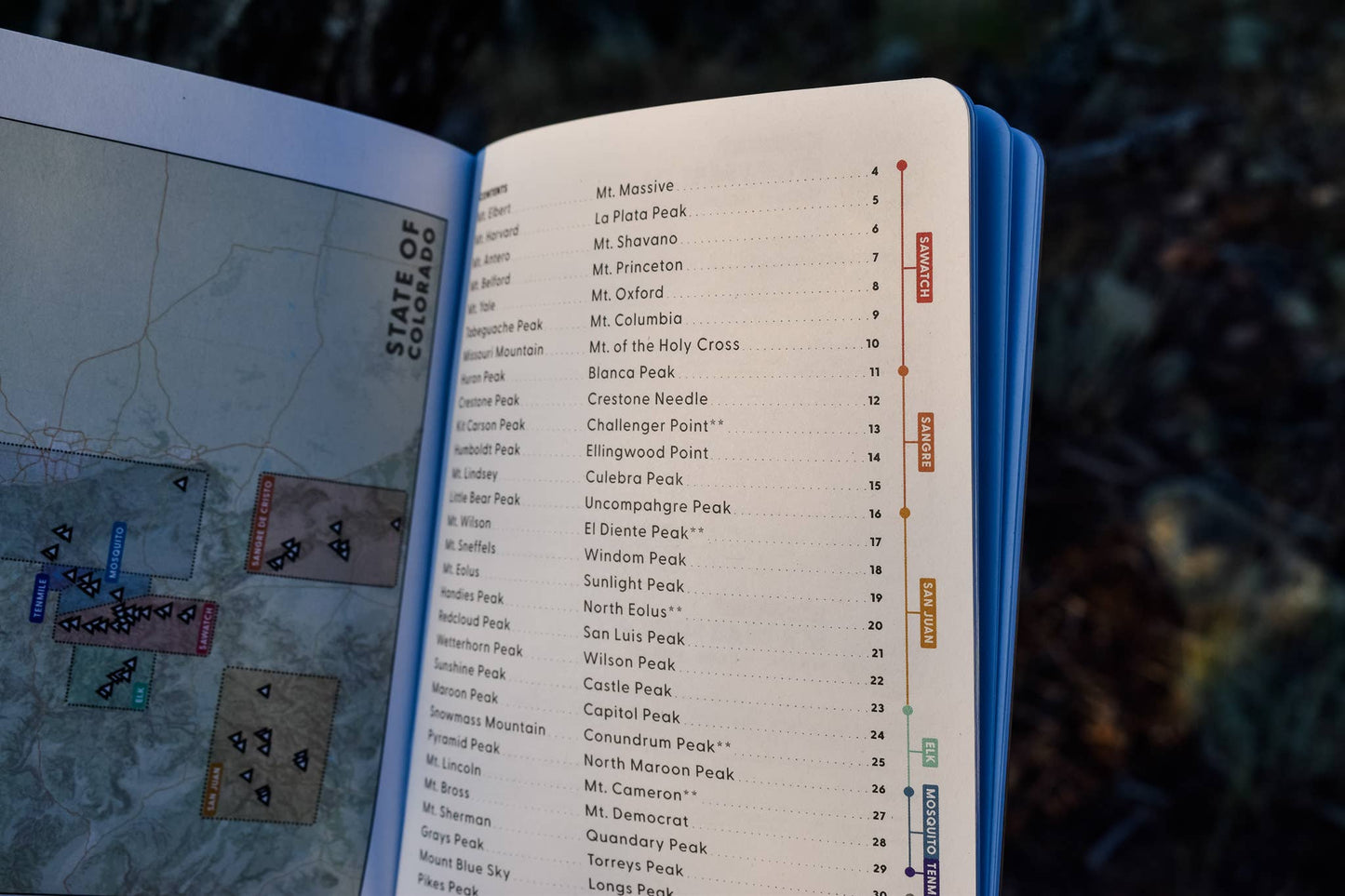 Colorado 14ers Notebook – Reference + Climb Log