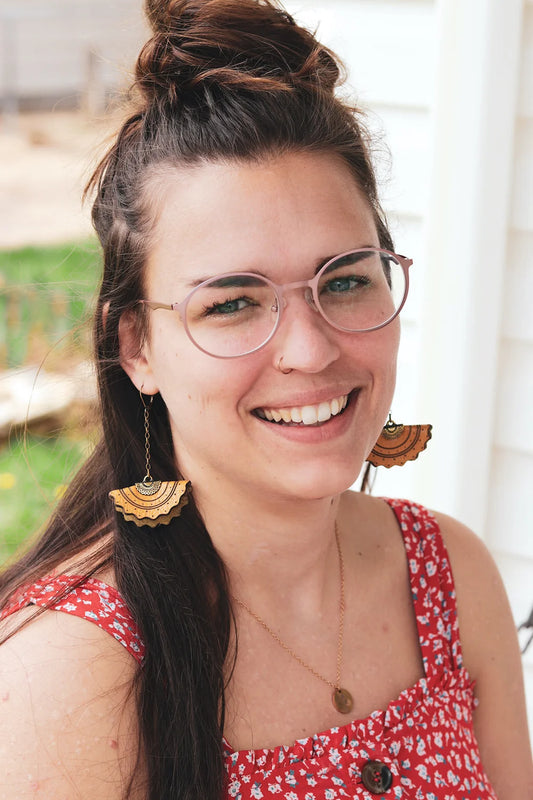 "Boho Fan" Earrings