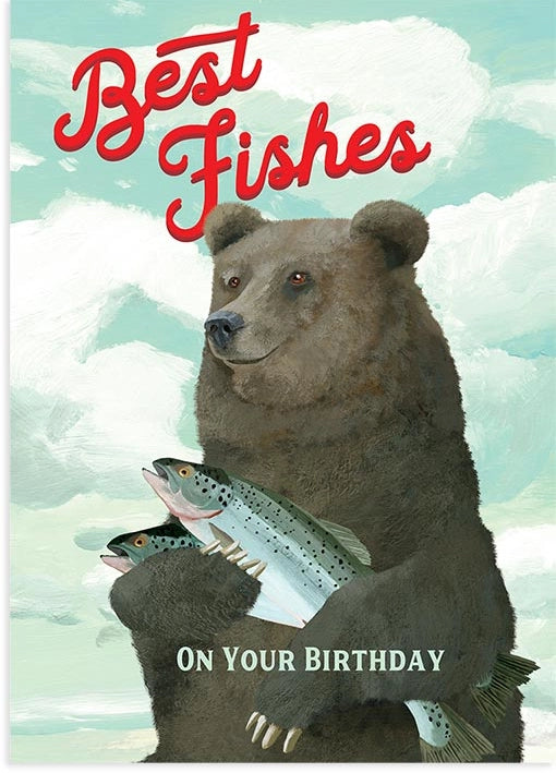 "Best Fishes" Greeting card