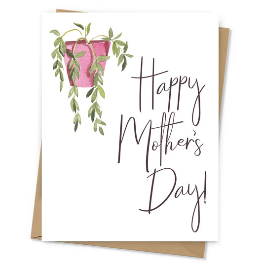 "Happy Mother's Day" Houseplant Greeting Card