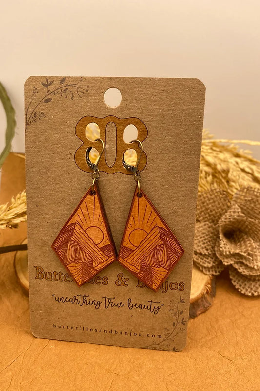 "Moving Mountains" Earrings