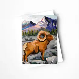 Proud Ram Greeting Card