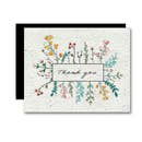 "Thank You" Plantable Seed Greeting Card